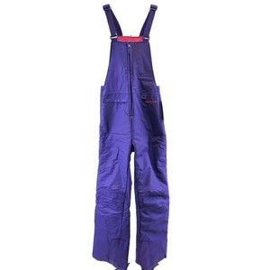 Youth Girls Arctix Purple Insulated Snow Bibs Size Large Ski Outerwear NEW